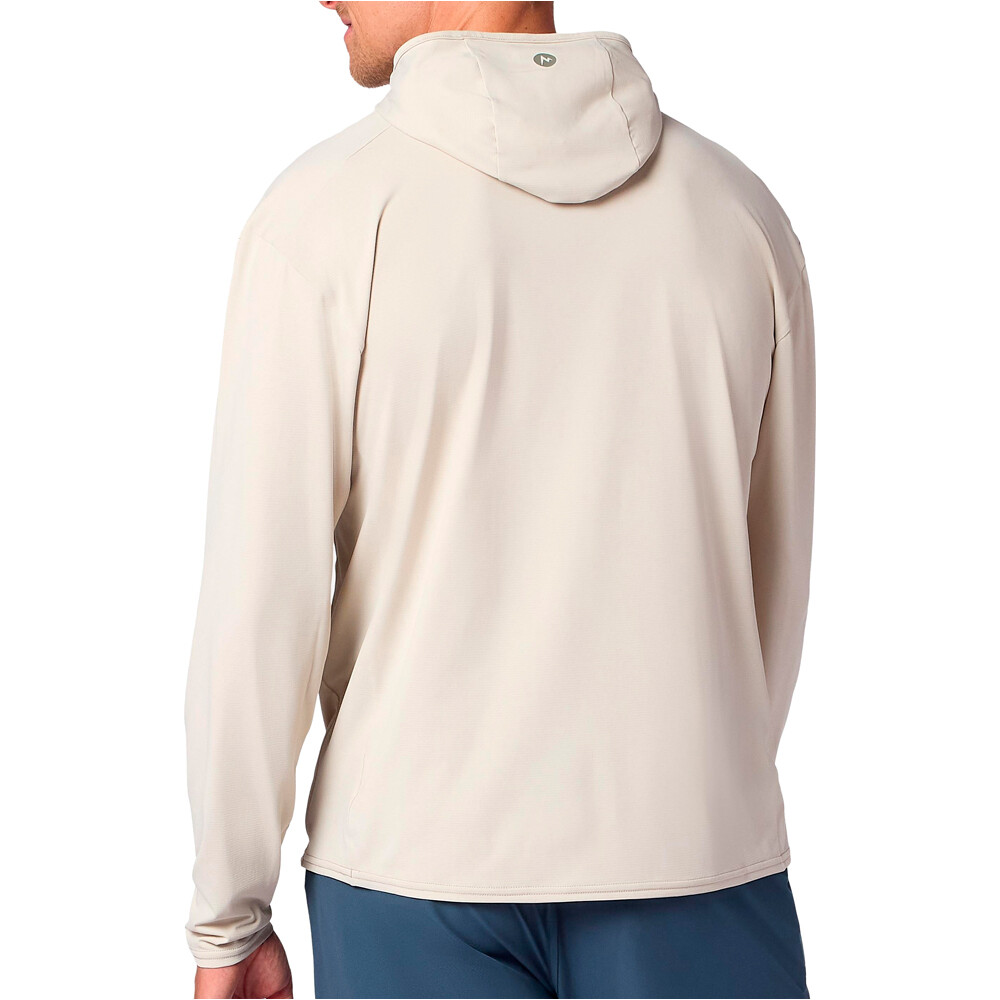 Marmot Sudaderas Montaña Hombre AirExchange UPF 50 Hoody vista trasera