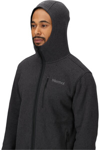 Marmot Sudaderas Montaña Hombre Drop Line Full Zip Hoody vista detalle