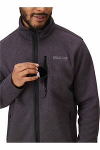 Marmot Sudaderas Montaña Hombre Drop Line Jacket vista detalle