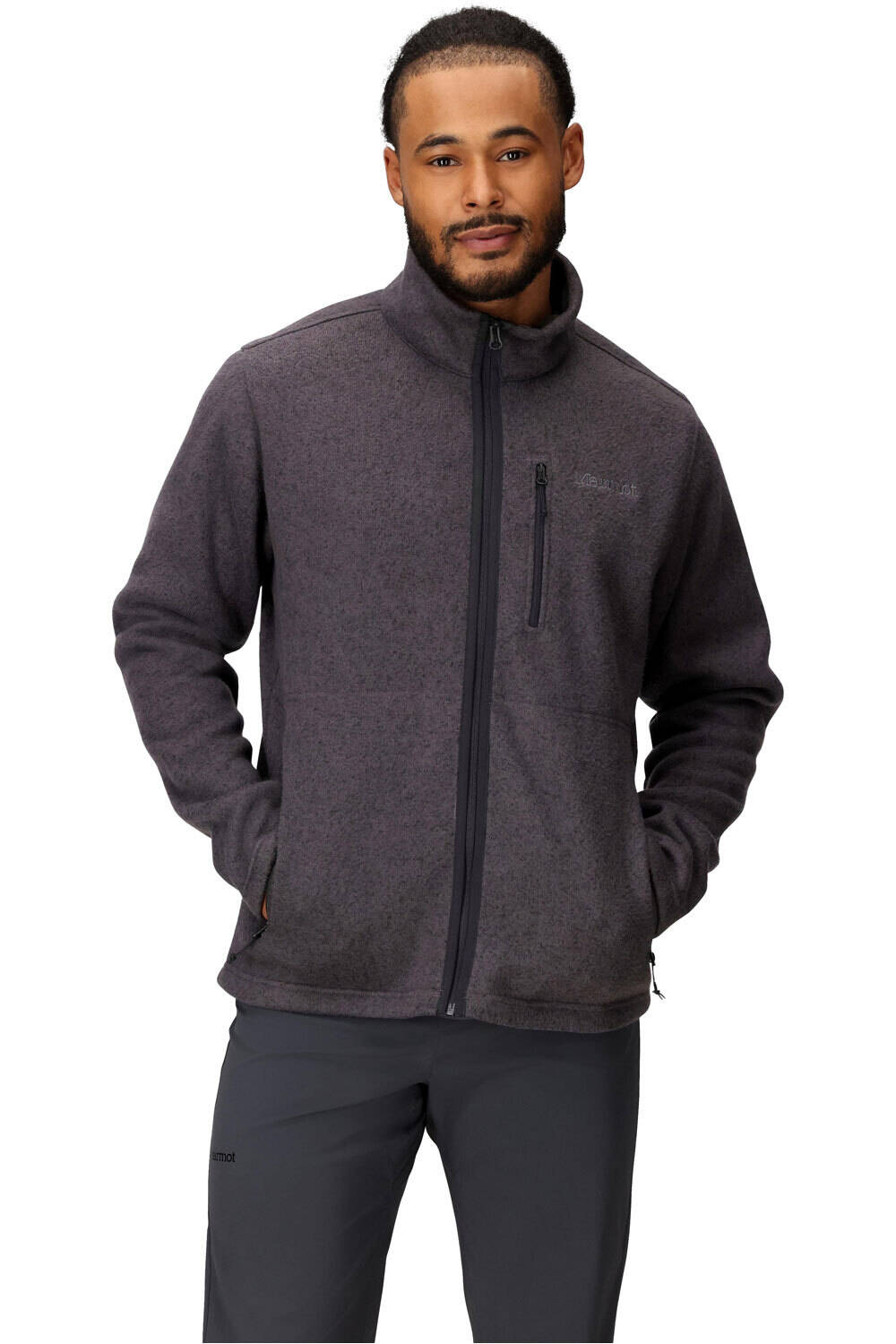 Marmot Sudaderas Montaña Hombre Drop Line Jacket vista frontal