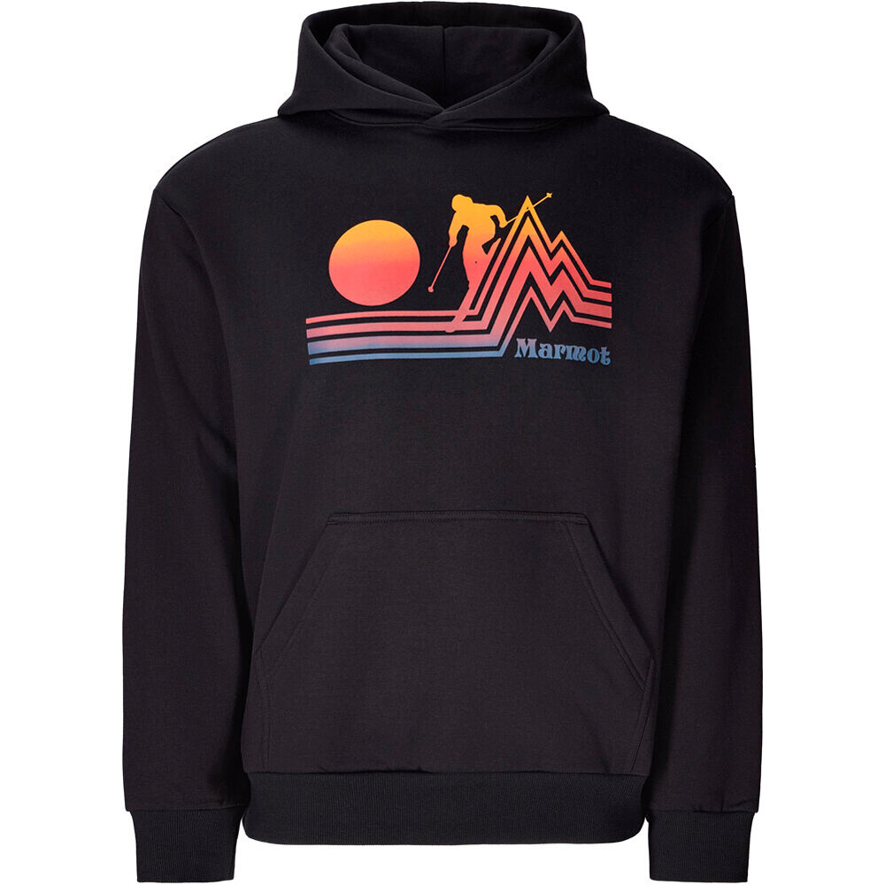 Marmot Sudaderas Montaña Hombre Retro Skiier Hoody vista detalle