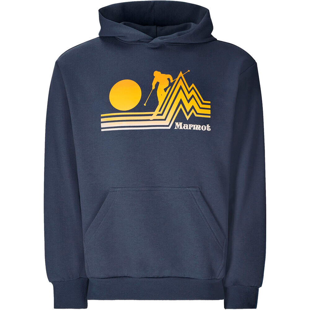 Marmot Sudaderas Montaña Hombre Retro Skiier Hoody vista detalle