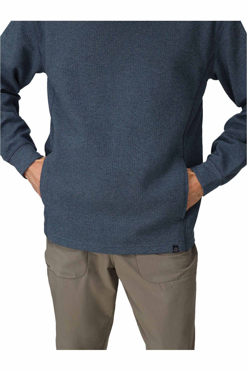 Marmot Sudaderas Montaña Hombre Ridge Tech Hoody vista detalle