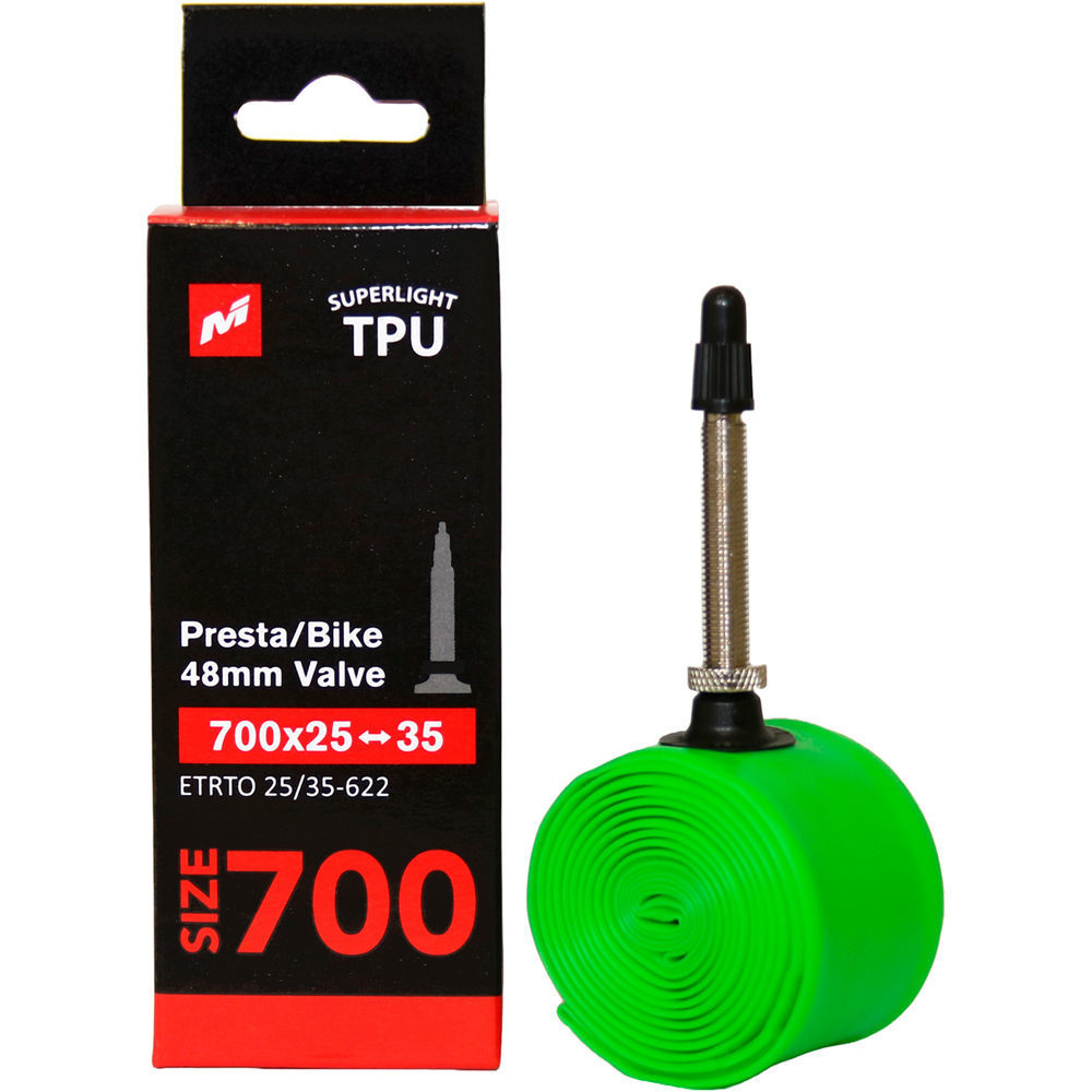 Massi cámara bicicleta carretera CAMARA MASSI TPU 700X25-35C V.BICI 48MM vista frontal