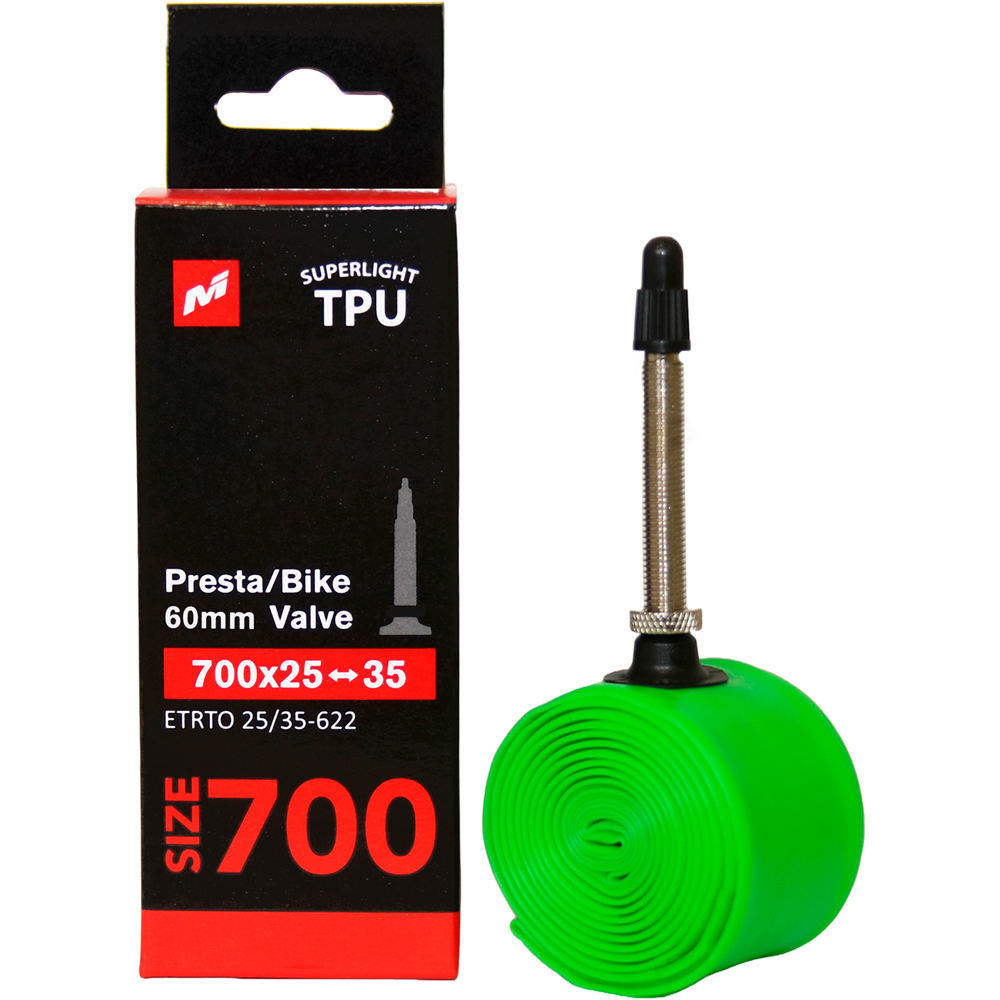 Massi cámara bicicleta carretera CAMARA MASSI TPU 700X25-35C V.BICI 60MM vista frontal
