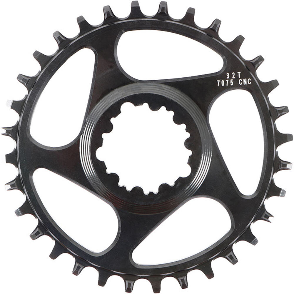 Massi platos bicicleta carretra PLATO 28T DIRECTMOUNT N-W C/SRAM vista frontal