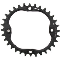 Massi platos bicicleta carretra PLATO 34T N-W C/SHIMANO BCD104 OVAL vista frontal