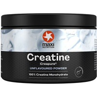 Maxi Nutrition Creatinas Monohidrato de Creatina 100% Creapure vista frontal
