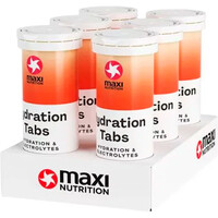 Maxi Nutrition Tabletas Hydration Tabs Watermelon, 10 tabletas vista frontal