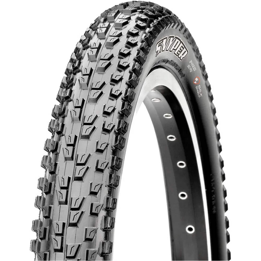 Maxxis cubiertas mtb ETB SNYPER MOUNTAIN24X2.0 FOLDABLE 60TPI vista frontal