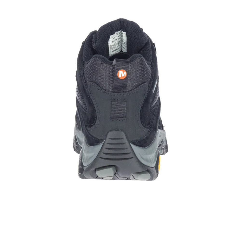 Merrell bota trekking hombre MOAB 3 MID GTX - BLACK/GREY vista superior