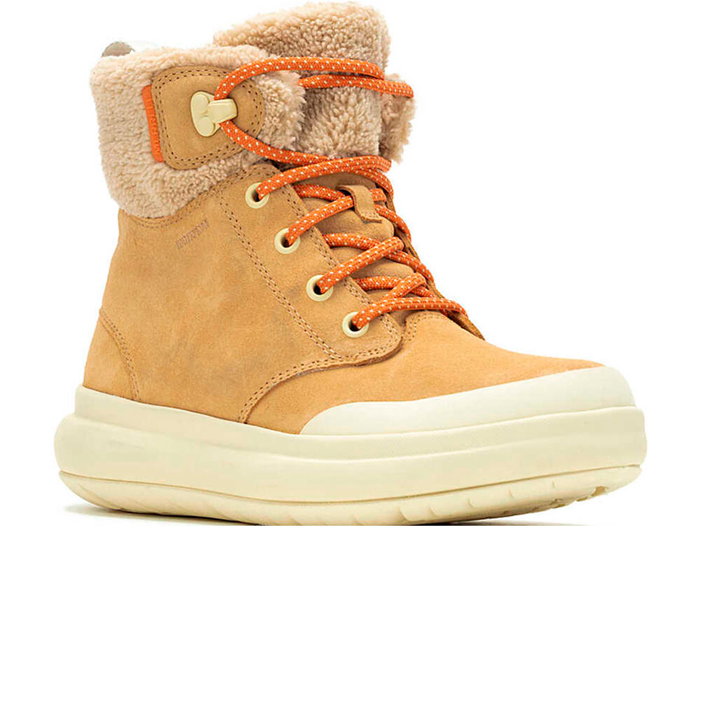 Merrell bota trekking mujer MARQUETTE THERMO LACE WP lateral interior