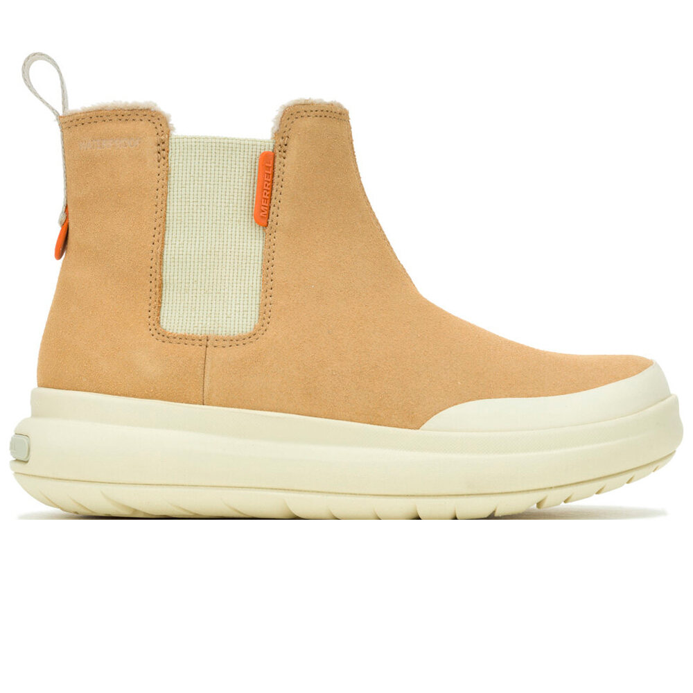 Merrell bota trekking mujer MARQUETTE THERMO PULL ON WP lateral exterior