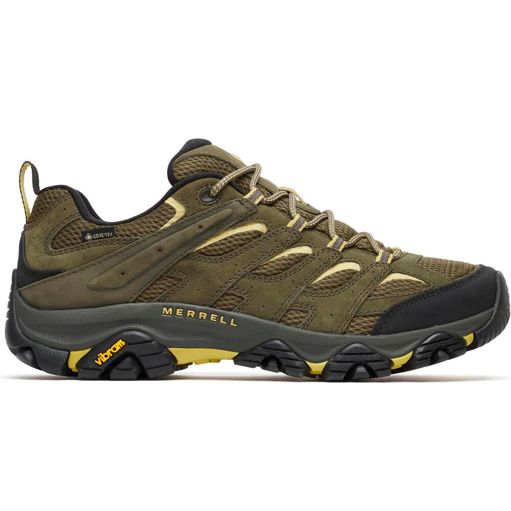 Merrell zapatilla trekking hombre MOAB 3 GTX lateral exterior