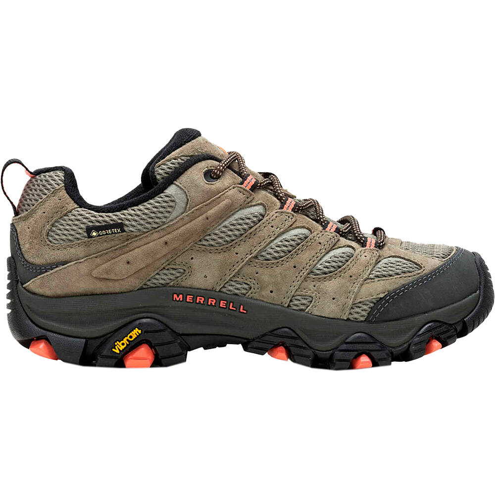 Merrell zapatilla trekking mujer MOAB 3 GTX lateral exterior