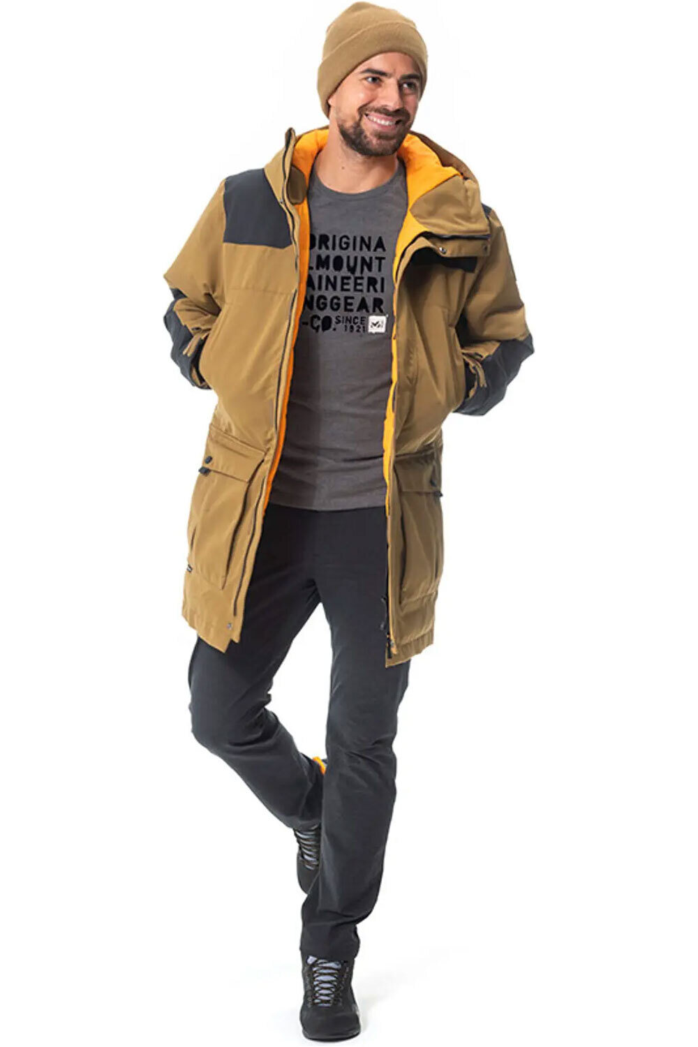 Millet chaqueta impermeable insulada hombre TUKARAK CARGO PARKA M vista frontal