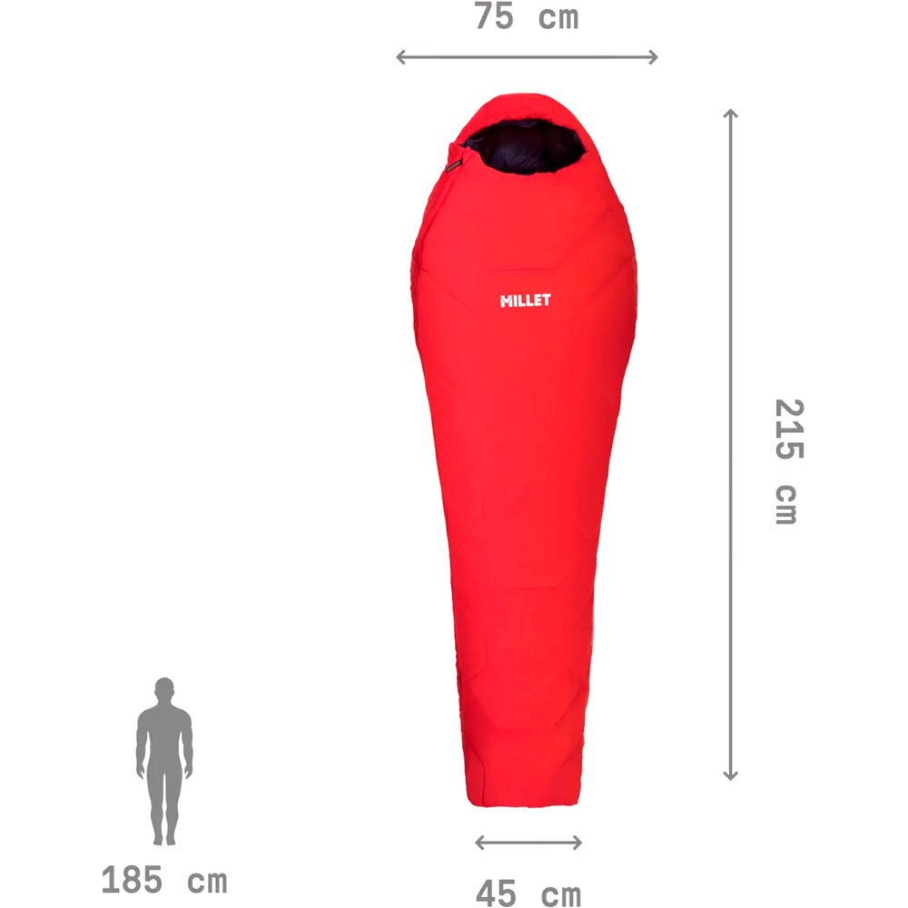 Millet saco de dormir BAIKAL 1500 REG 03