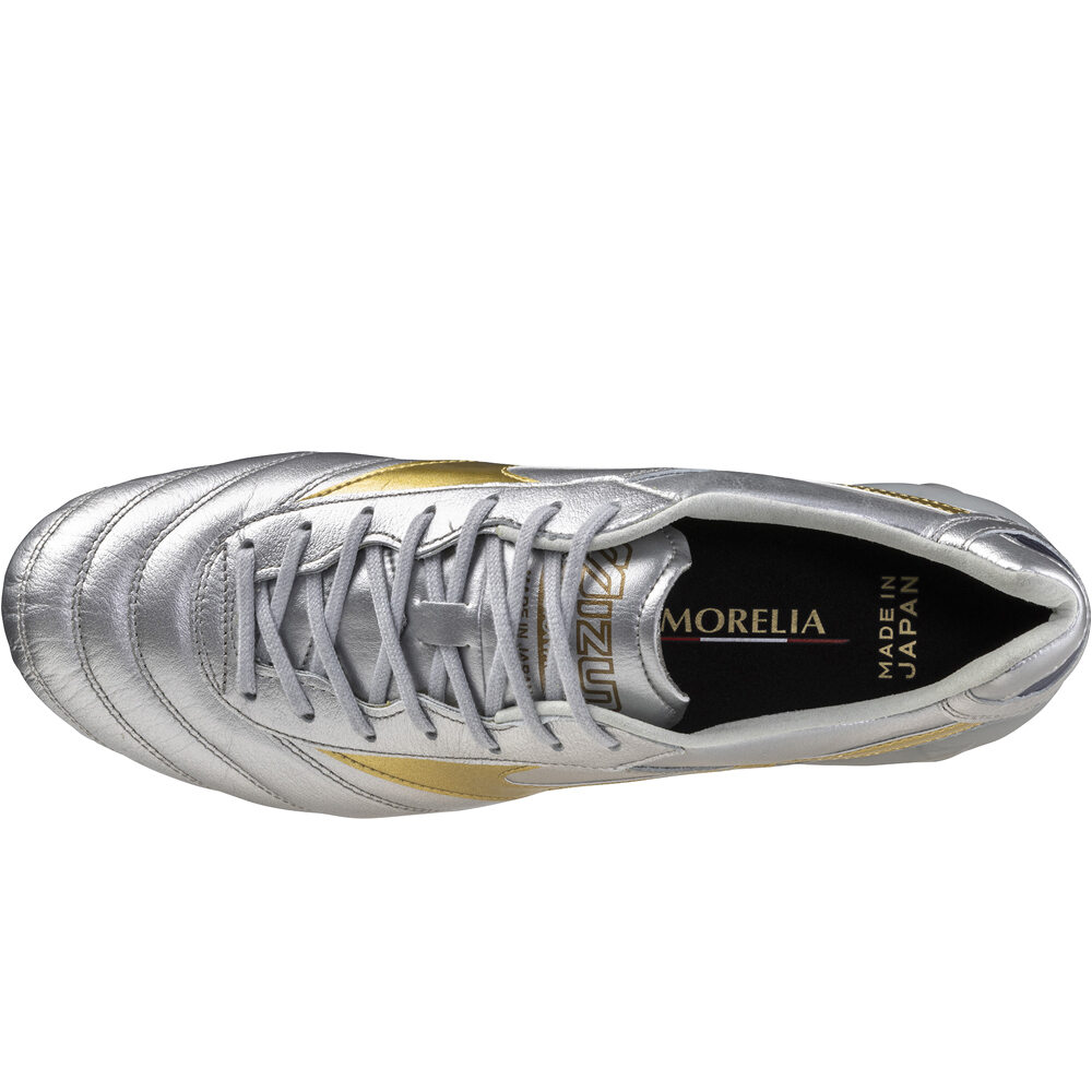 Mizuno botas de futbol multitaco y terreno duro MORELIA DNA JAPAN vista superior