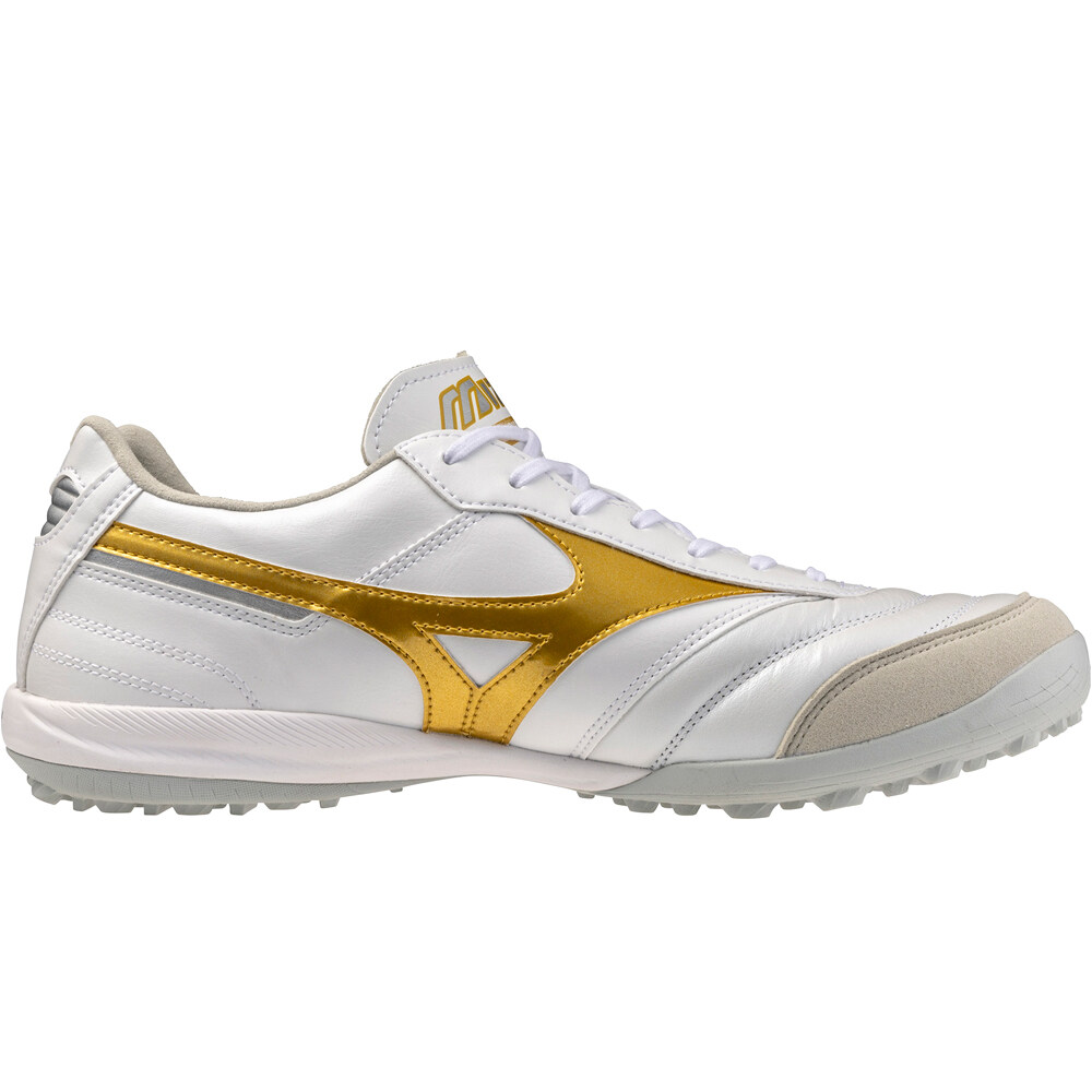 Mizuno botas de futbol multitaco y terreno duro MORELIA SALA ELITE TF lateral interior