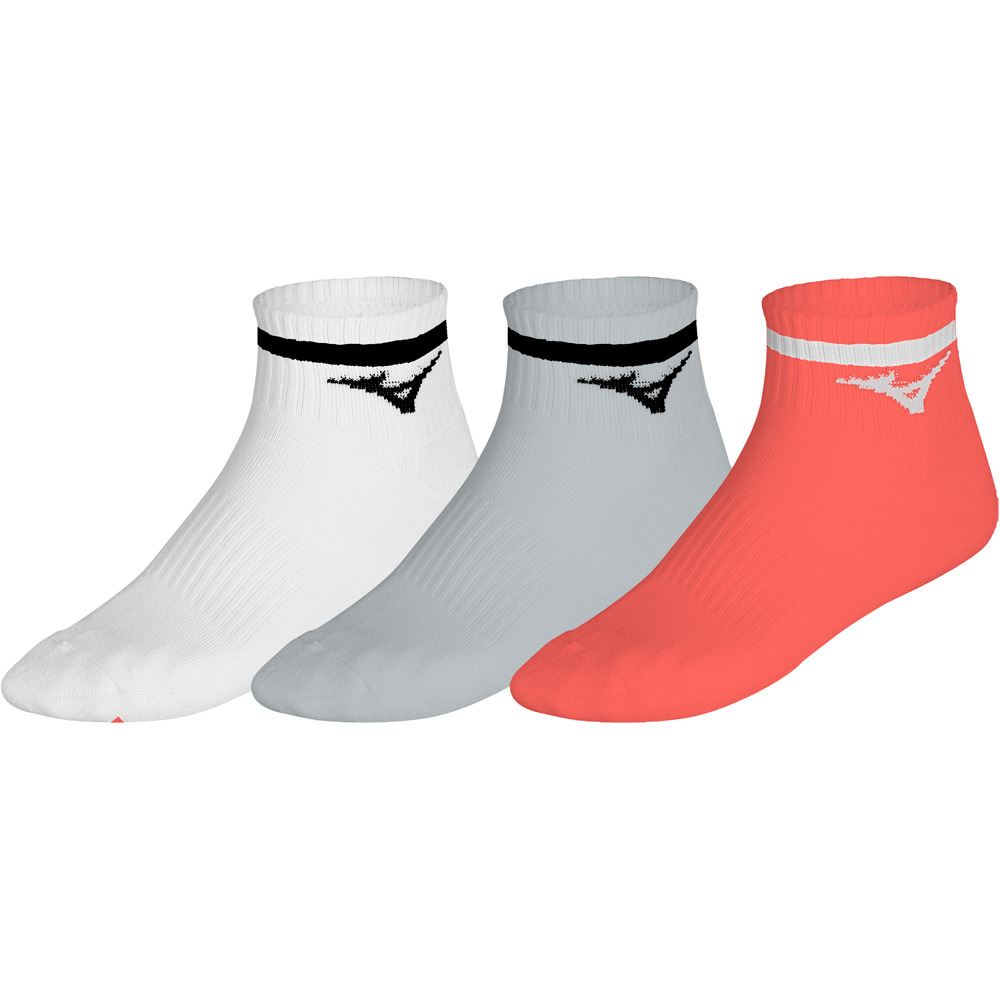 Mizuno calcetines running TN Mid 3P With Line vista frontal