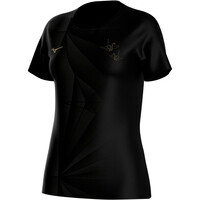 Mizuno camiseta entrenamiento manga corta mujer Active DryAeroFlow Graphic Short Sleeve Tee vista detalle