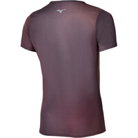 Mizuno camiseta entrenamiento manga corta mujer Core Graphic SS Tee(W) vista trasera