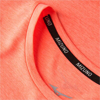 Mizuno camiseta entrenamiento manga corta mujer Core Impulse SS Tee(W) vista detalle