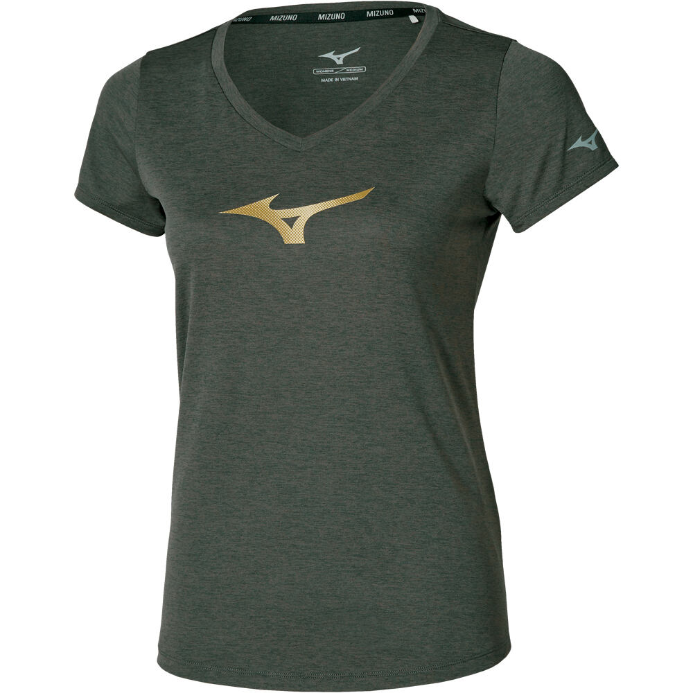 Mizuno camiseta entrenamiento manga corta mujer Core RB SS Tee(W) vista frontal