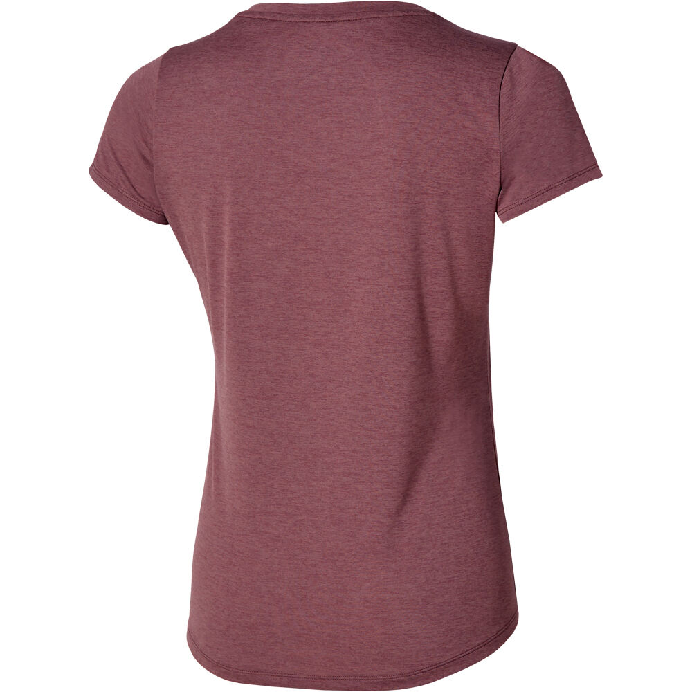 Mizuno camiseta entrenamiento manga corta mujer Core RB SS Tee(W) vista trasera