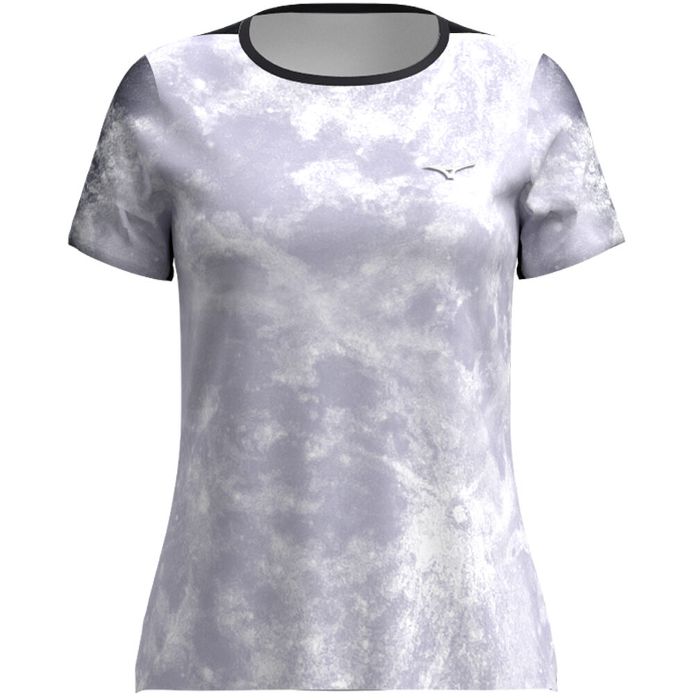 Mizuno camiseta entrenamiento manga corta mujer Graphic SS Tee(SP)(W) vista frontal