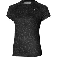 Mizuno camiseta entrenamiento manga corta mujer Graphic Trail Tee(W) vista frontal