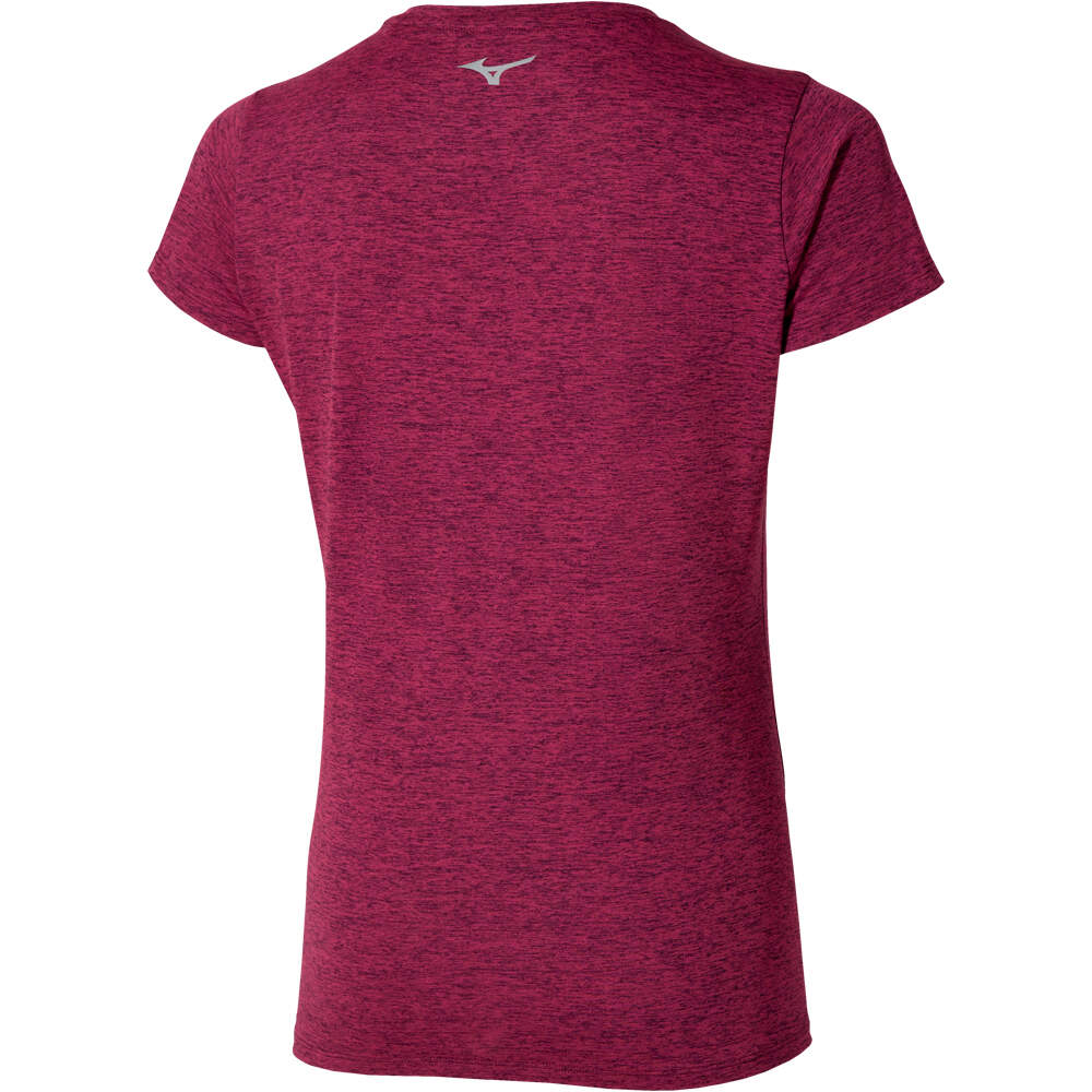 Mizuno camiseta entrenamiento manga corta mujer Impulse Core Tee(W) vista trasera