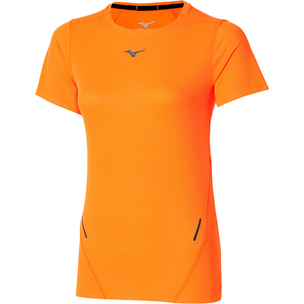 Mizuno camiseta entrenamiento manga corta mujer Tech Light DAF SS Tee vista detalle