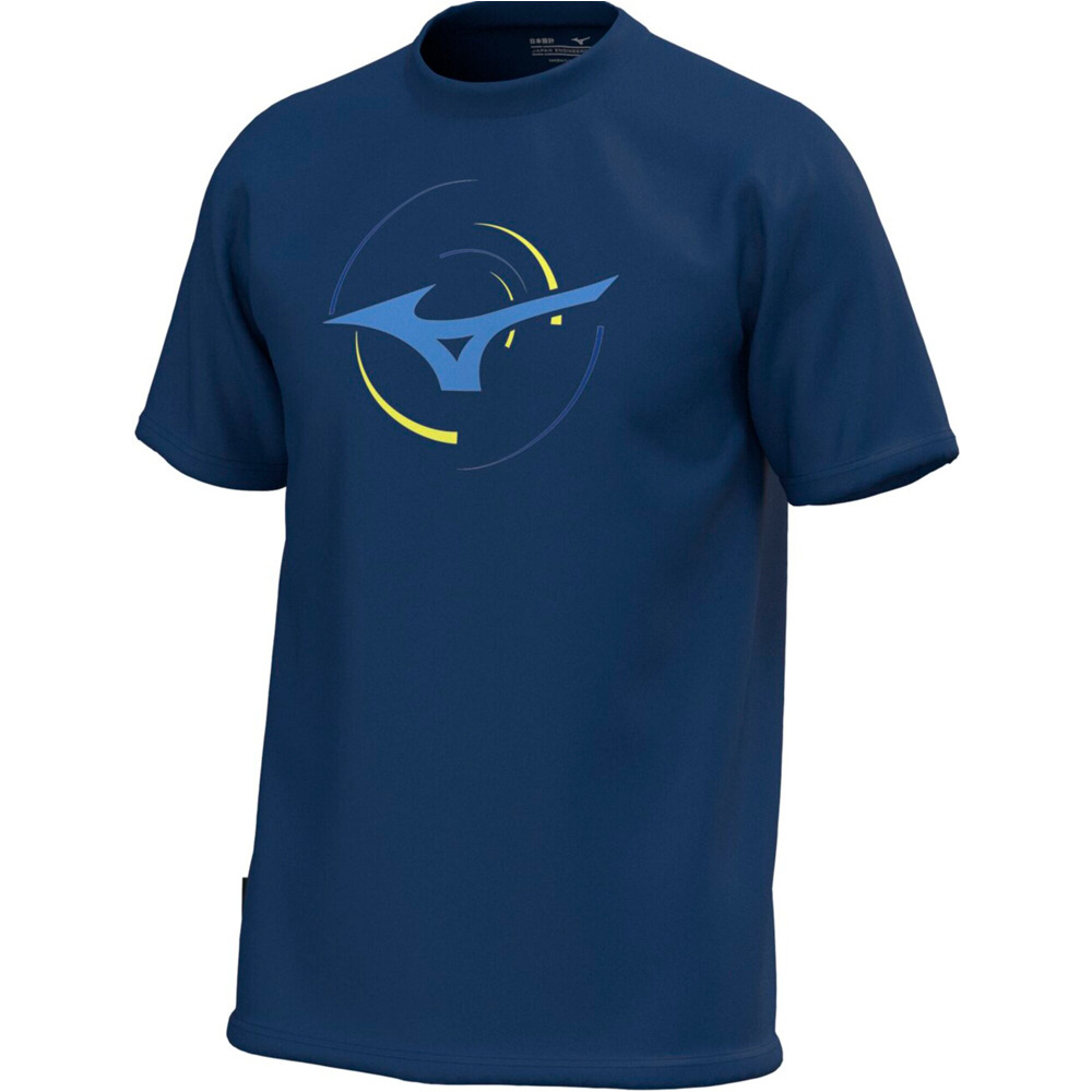 Mizuno camiseta fitness hombre Athletic RB T-shirt vista detalle