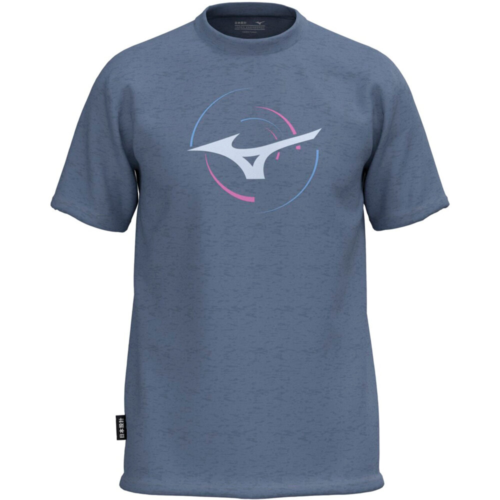 Mizuno camiseta fitness hombre Athletic RB T-shirt vista frontal