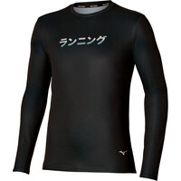 Mizuno camiseta fitness hombre Core Graphic LS Tee vista frontal