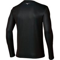 Mizuno camiseta fitness hombre Core Graphic LS Tee vista trasera