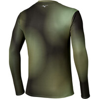 Mizuno camiseta fitness hombre Core Graphic LS Tee vista trasera