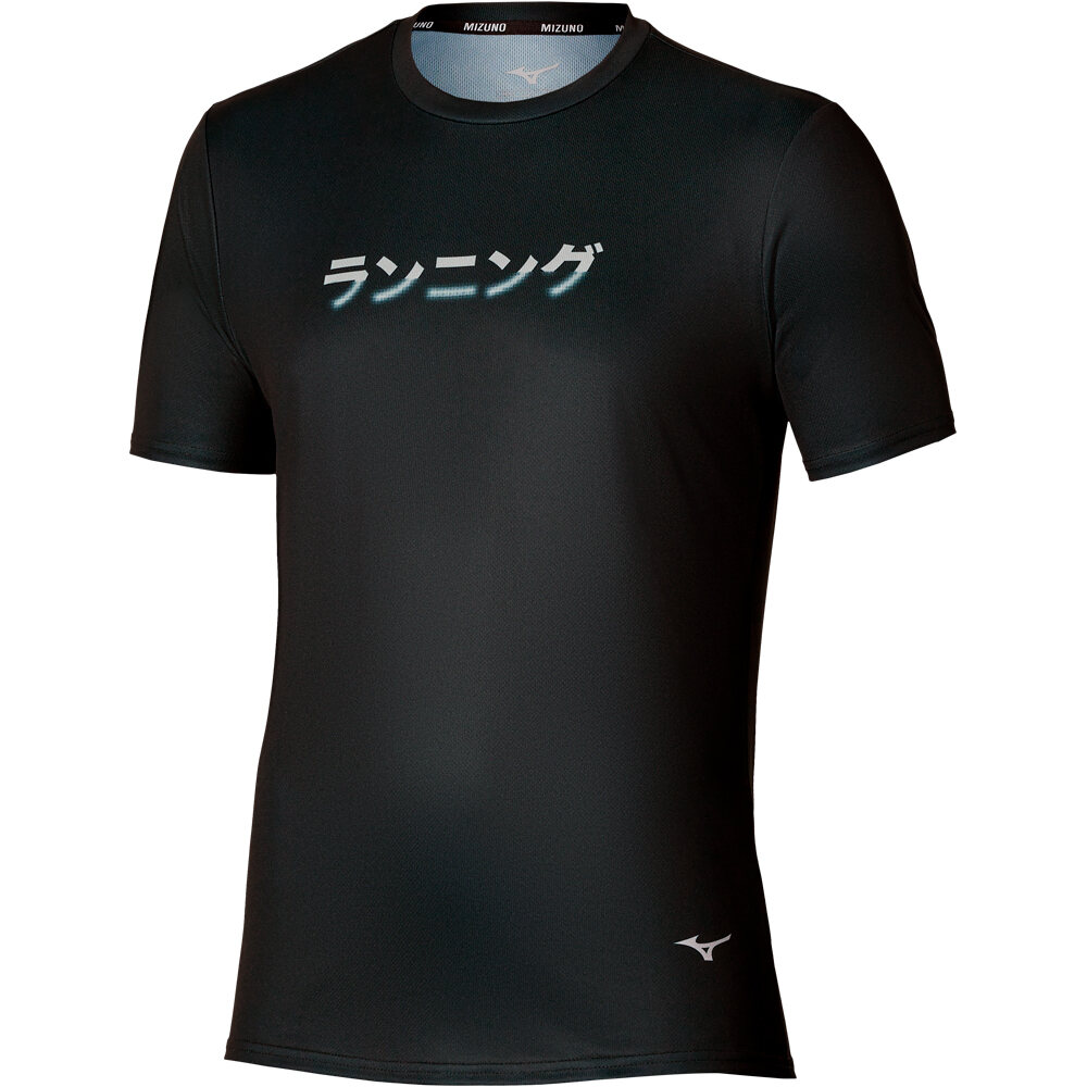 Mizuno camiseta fitness hombre Core Graphic SS Tee vista frontal