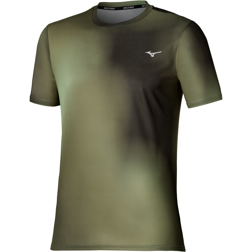 Mizuno camiseta fitness hombre Core Graphic SS Tee vista frontal