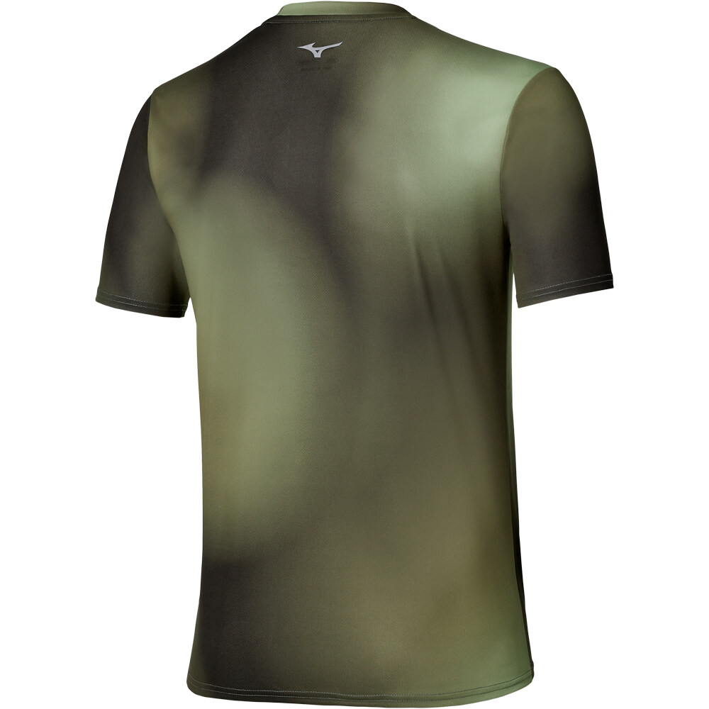 Mizuno camiseta fitness hombre Core Graphic SS Tee vista trasera