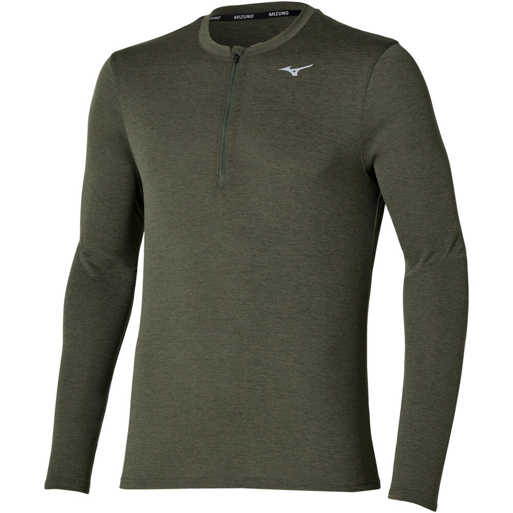 Mizuno camiseta fitness hombre Core Impulse HZ LS Tee vista frontal