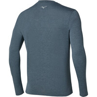Mizuno camiseta fitness hombre Core Impulse HZ LS Tee vista trasera
