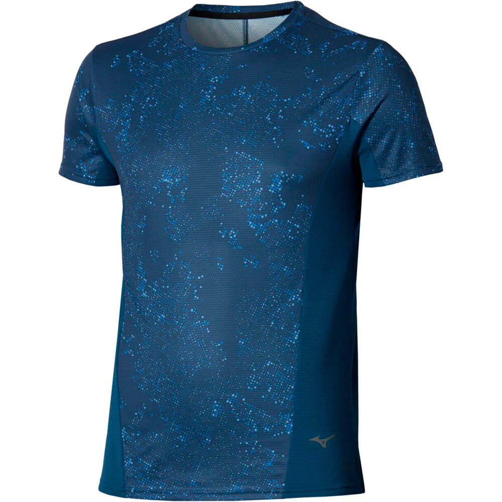 Mizuno camiseta técnica manga corta hombre Active DryAeroFlow Graphic Short Sleeve Tee vista detalle