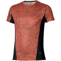 Mizuno camiseta técnica manga corta hombre Active DryAeroFlow Graphic Short Sleeve Tee vista frontal