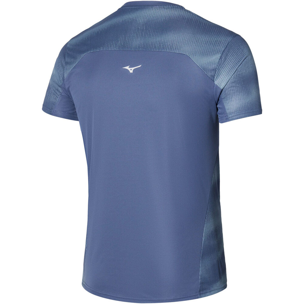 Mizuno camiseta técnica manga corta hombre DryAeroFlow Graphic Tee vista trasera