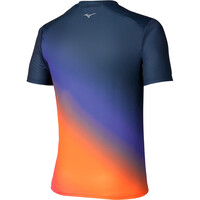 Mizuno camiseta técnica manga corta hombre Summer pack QD Tee(M) vista trasera