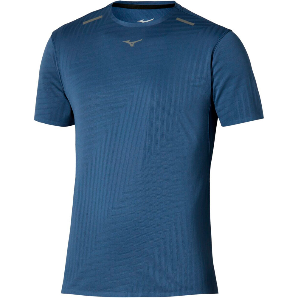 Mizuno camiseta técnica manga corta hombre Tech Light Short Sleeve Tee vista frontal