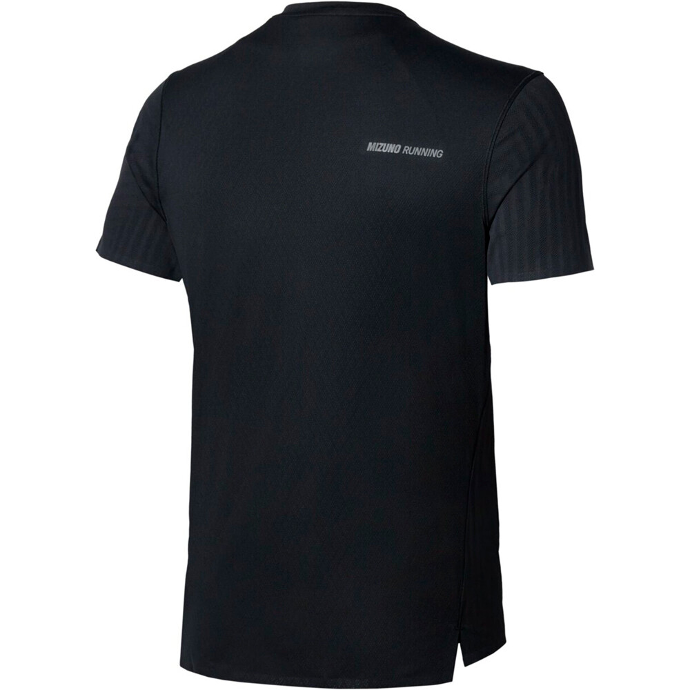 Mizuno camiseta técnica manga corta hombre Tech Light Short Sleeve Tee vista trasera