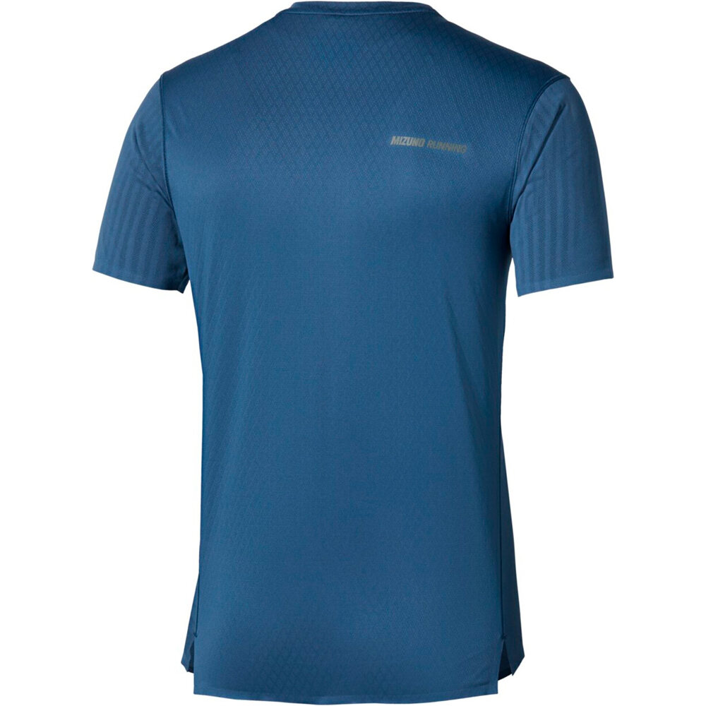 Mizuno camiseta técnica manga corta hombre Tech Light Short Sleeve Tee vista trasera